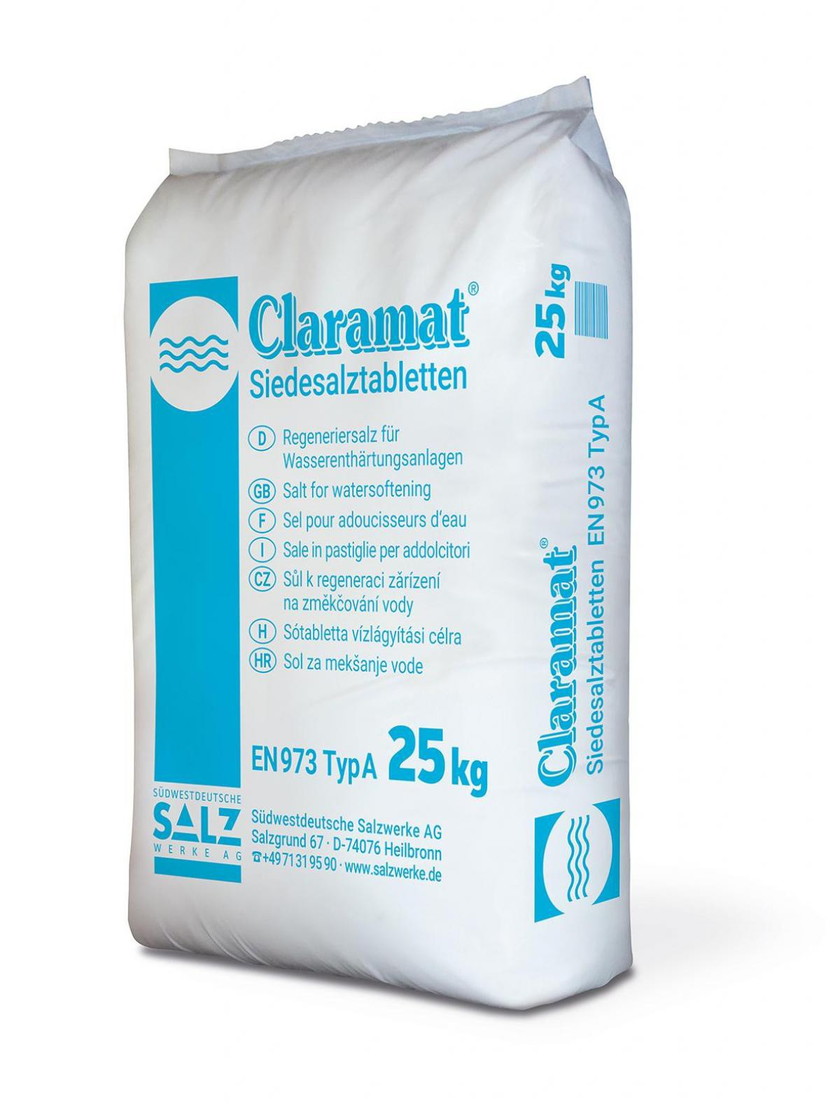 Claramat® Tabletten 25 kg