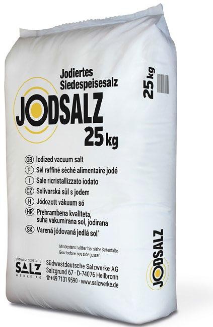 Solivarská sůl s jodem 25 kg