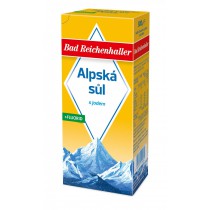Bad Reichenhaller: Alpská sůl s jodem a fluoridem 500 g