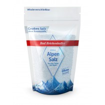 Bad Reichenhaller: Hrubá Alpská sůl bez přísad 500g