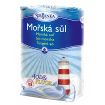 Solsanka: Mořská sůl s jodem a fluorem 1kg