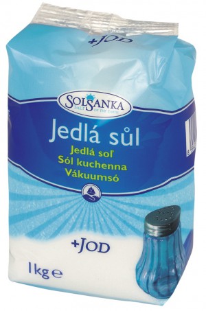 Solsanka: Jedlá sůl s jodem 1kg
