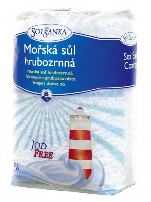 Solsanka: Mořská sůl hrubozrnná 1kg